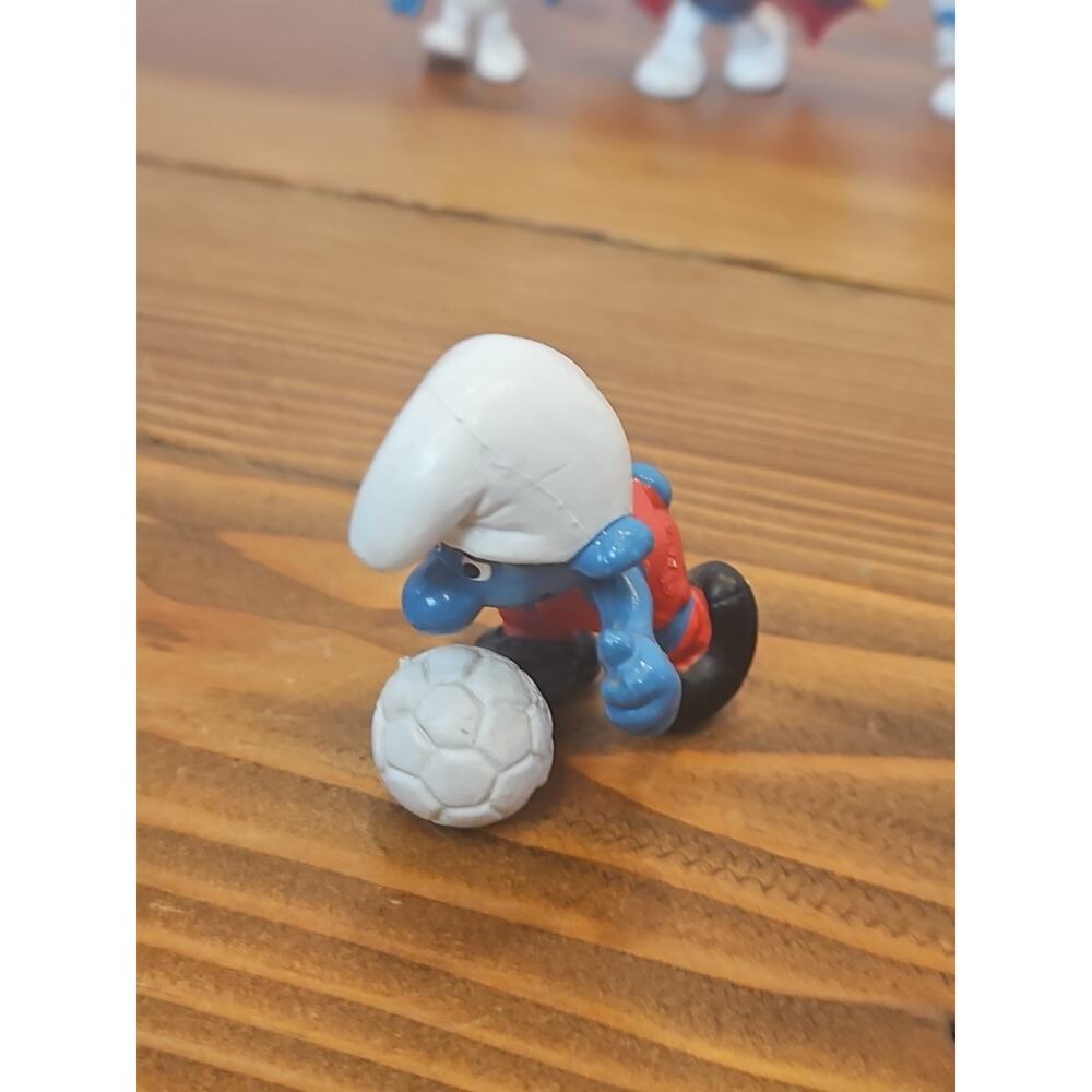 Lot Of 6 Smurfs Figurines Peyo Schleich Vintage Collectable Toys - Picture 3 of 16